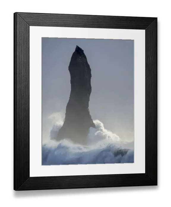 Framed Print : Coast near Vik y Myrdal during winter. The sea stacks Reynisdrangar, Iceland Framed Print : Coast near Vik y Myrdal during winter. The sea stacks Reynisdrangar, Iceland