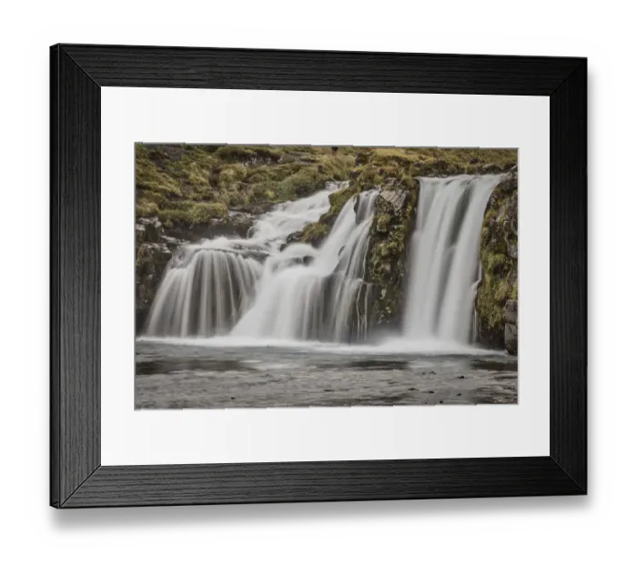 Framed Print : Iceland, Kirkjufellsfoss Framed Print : Iceland, Kirkjufellsfoss