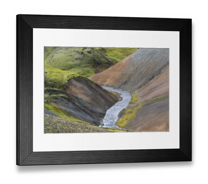 Framed Print : Iceland, Fjallabak Nature Reserve, Landmannalaugar Framed Print : Iceland, Fjallabak Nature Reserve, Landmannalaugar