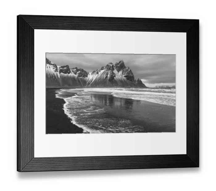 Framed Print : Iceland, Stokksnes, Mt. Vestrahorn Framed Print : Iceland, Stokksnes, Mt. Vestrahorn