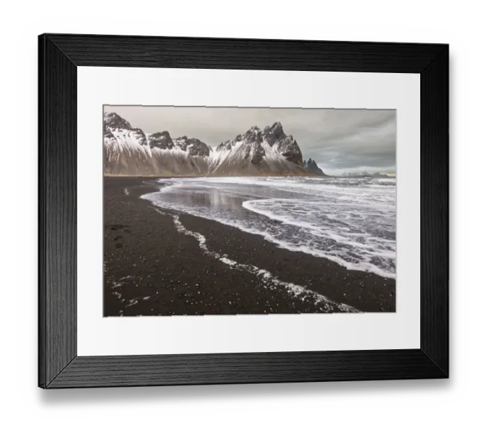 Framed Print : Iceland, Stokksnes, Mt. Vestrahorn