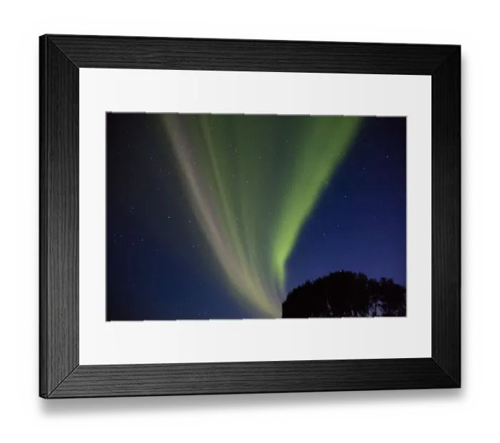 Framed Print : Northern Lights at Seljalandsfoss, Iceland Framed Print : Northern Lights at Seljalandsfoss, Iceland
