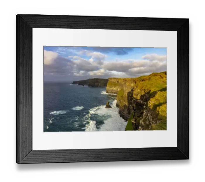 Framed Print : The Cliffs of Moher in County Clare, Ireland Framed Print : The Cliffs of Moher in County Clare, Ireland