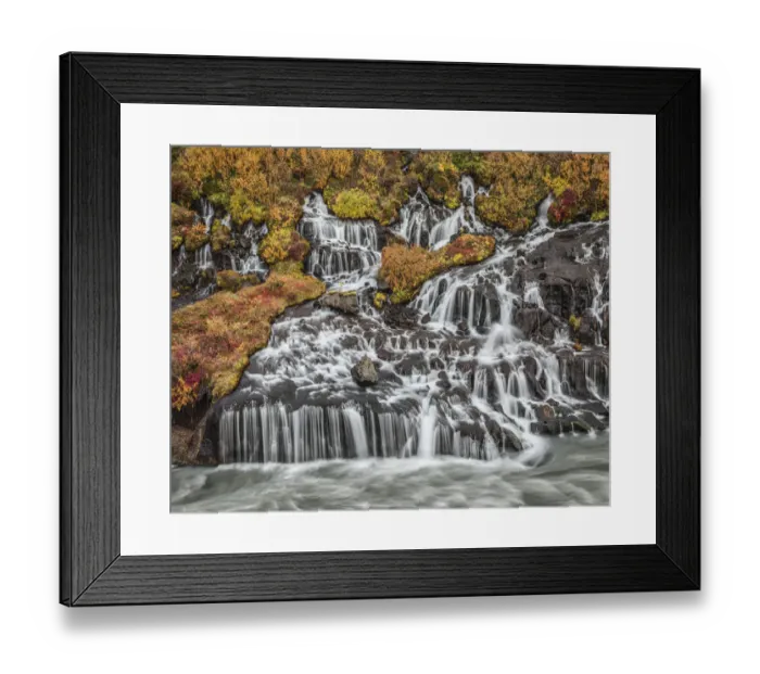 Framed Print : Iceland, Bjarnafoss Framed Print : Iceland, Bjarnafoss