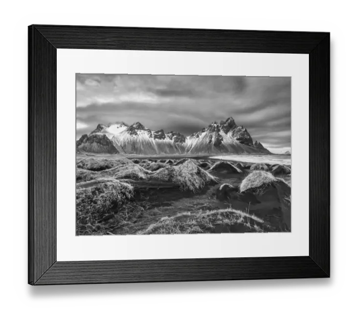 Framed Print : Iceland, Stokknes, Mt. Vestrahorn Framed Print : Iceland, Stokknes, Mt. Vestrahorn