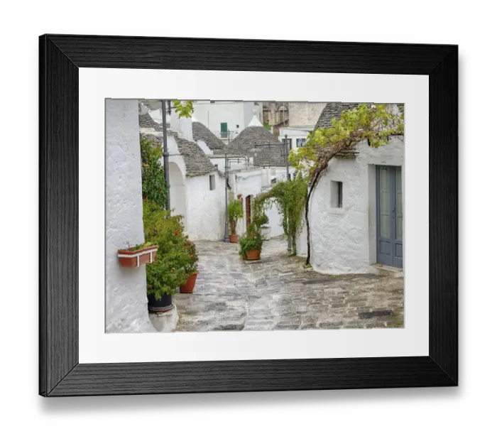 Framed Print : Typical Trulli houses in Alberobello Framed Print : Typical Trulli houses in Alberobello