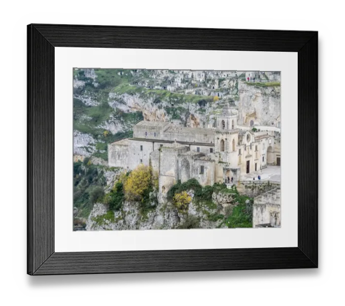 Framed Print : The Chiesa di San Pietro Caveoso church in Matera Framed Print : The Chiesa di San Pietro Caveoso church in Matera
