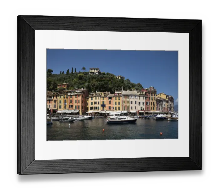 Framed Print : Italy, Province of Genoa, Portofino. Upscale fishing village on the Ligurian Sea Framed Print : Italy, Province of Genoa, Portofino. Upscale fishing village on the Ligurian Sea