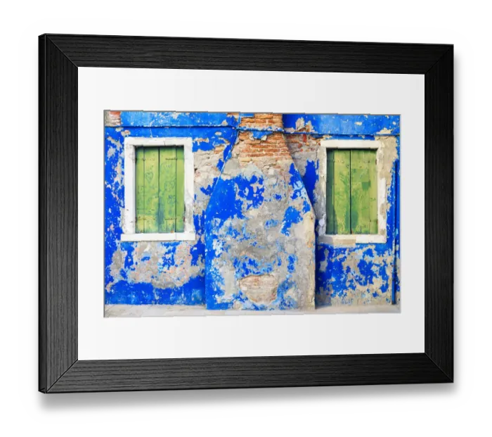 Framed Print : Italy, Burano. Weathered house exterior. Credit as: Jim Nilsen / Jaynes Gallery / DanitaDelimont Framed Print : Italy, Burano. Weathered house exterior. Credit as: Jim Nilsen / Jaynes Gallery / DanitaDelimont