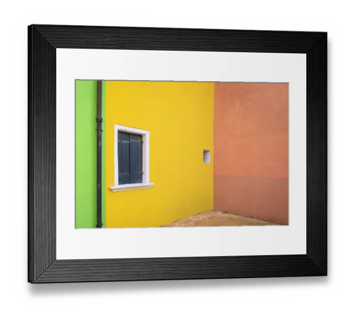 Framed Print : Italy, Burano. Colorful house walls. Credit as: Jim Nilsen / Jaynes Gallery / DanitaDelimont Framed Print : Italy, Burano. Colorful house walls. Credit as: Jim Nilsen / Jaynes Gallery / DanitaDelimont