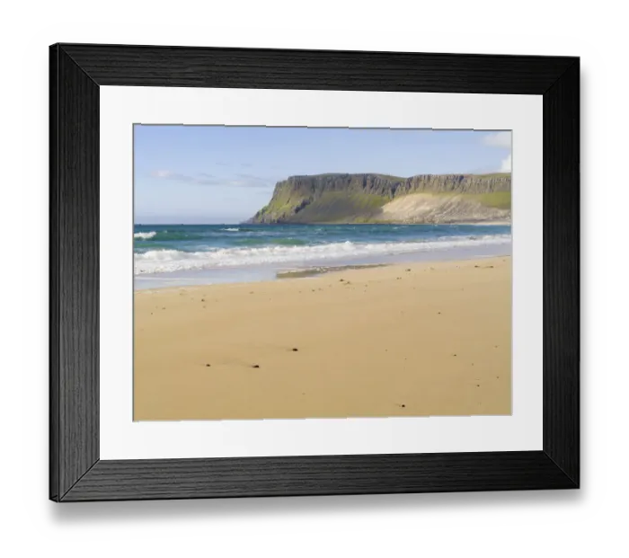 Framed Print : The sandy beach at Breidavik. The remote Westfjords in northwest Iceland Framed Print : The sandy beach at Breidavik. The remote Westfjords in northwest Iceland