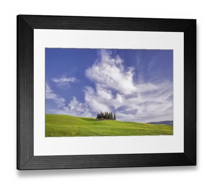 Framed Print : Europe, Italy, Tuscany, Val d Orcia Framed Print : Europe, Italy, Tuscany, Val d Orcia