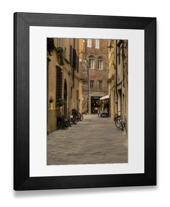 Framed Print : Italy, Lucca street Framed Print : Italy, Lucca street