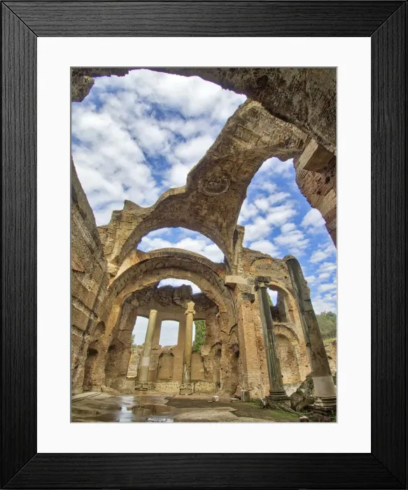 Framed Print : The Grand Therme ruins