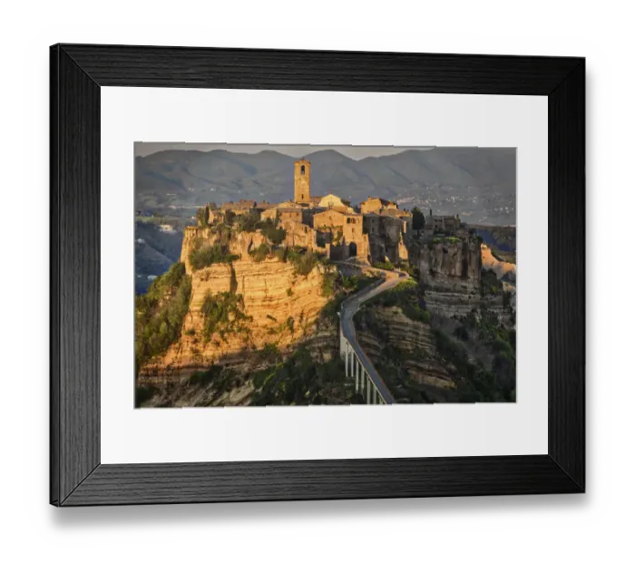 Framed Print : Europe, Italy, Civita di Bagnoregio Framed Print : Europe, Italy, Civita di Bagnoregio