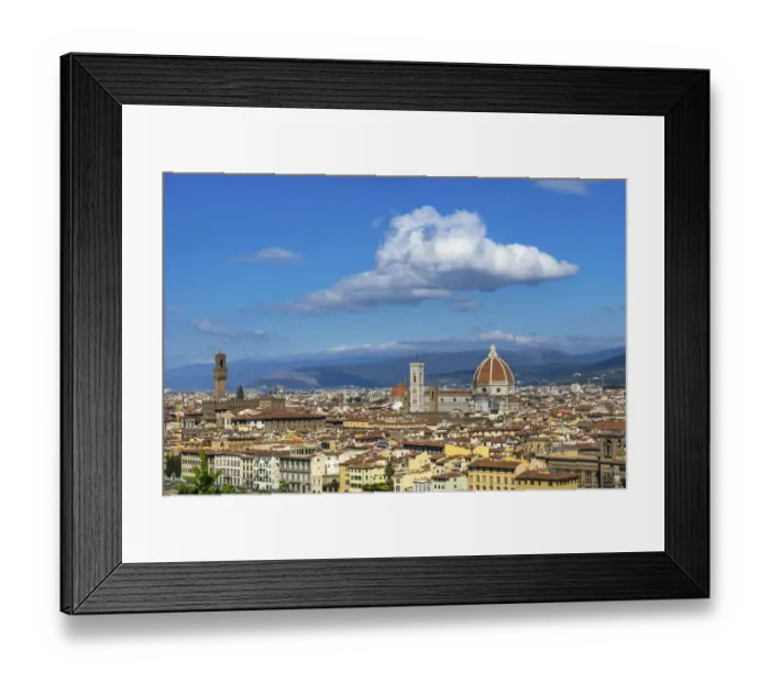 Framed Print : Cityscape view of Florence, Tuscany, Italy Framed Print : Cityscape view of Florence, Tuscany, Italy