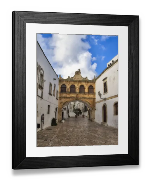 Framed Print : Italy, Puglia, Brindisi, Itria Valley, Ostuni Framed Print : Italy, Puglia, Brindisi, Itria Valley, Ostuni