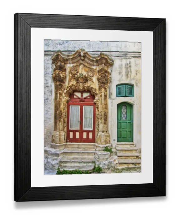 Framed Print : Italy, Puglia, Brindisi, Itria Valley, Ostuni