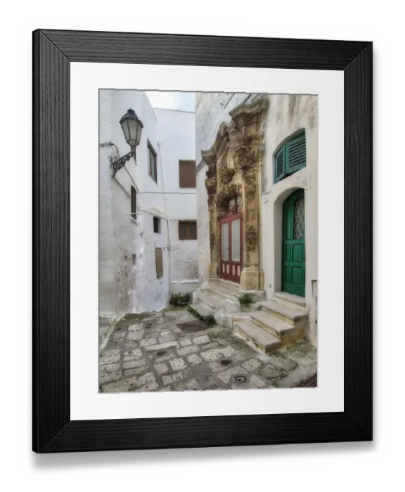 Framed Print : Italy, Puglia, Brindisi, Itria Valley, Ostuni Framed Print : Italy, Puglia, Brindisi, Itria Valley, Ostuni