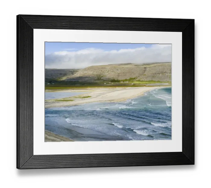 Framed Print : Fjord Patreksfjordur near Hnjotur. The remote Westfjords (Vestfirdir) in northwest Iceland Framed Print : Fjord Patreksfjordur near Hnjotur. The remote Westfjords (Vestfirdir) in northwest Iceland