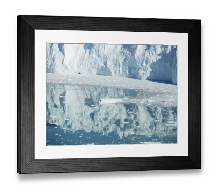 Framed Print : Eqip Glacier in Greenland, Danish Territory Framed Print : Eqip Glacier in Greenland, Danish Territory