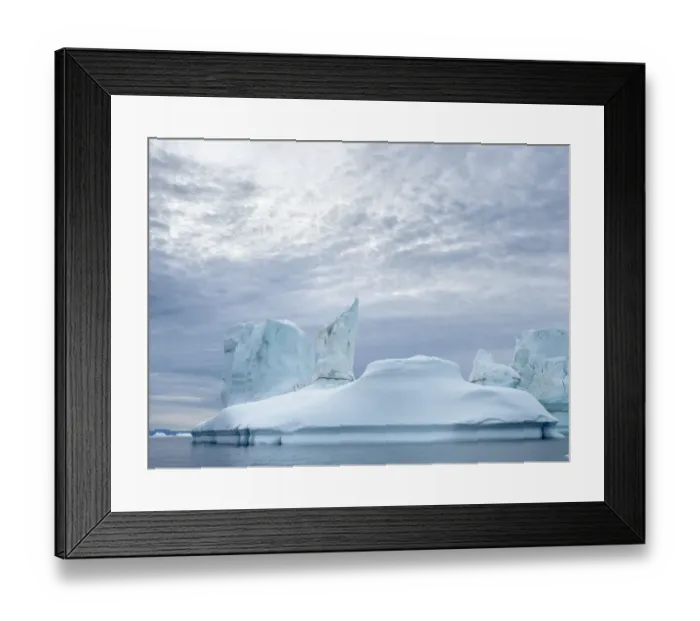 Framed Print : Ilulissat Icefjord at Disko Bay, Greenland, Danish Territory Framed Print : Ilulissat Icefjord at Disko Bay, Greenland, Danish Territory