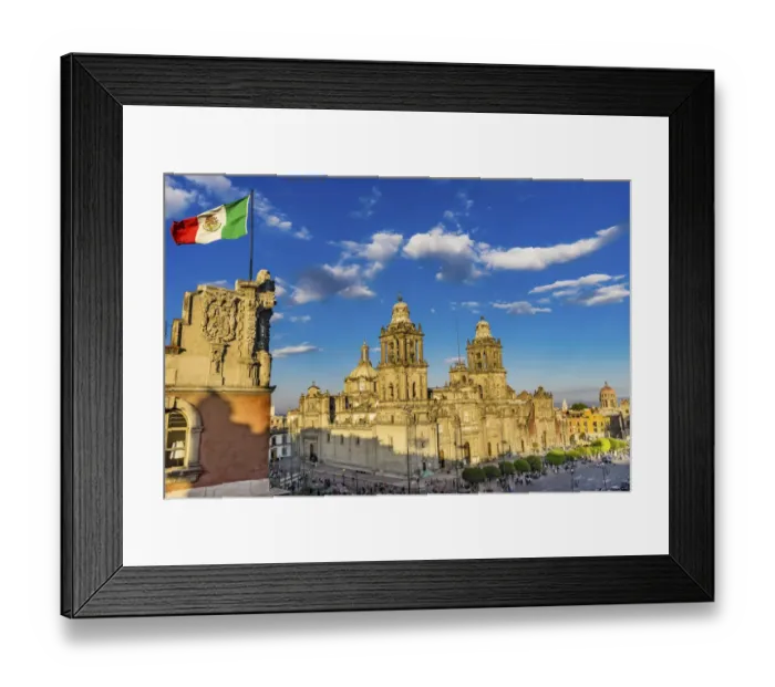 Framed Print : Metropolitan Cathedral, Mexico City, Mexico Framed Print : Metropolitan Cathedral, Mexico City, Mexico