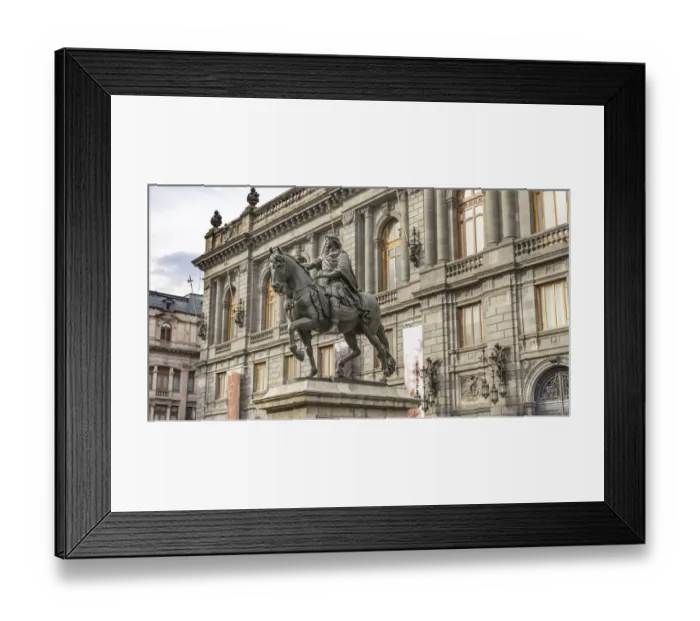 Framed Print : Charles IV equestrian statue, National Arts Museum, Mexico City, Mexico Framed Print : Charles IV equestrian statue, National Arts Museum, Mexico City, Mexico