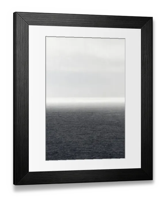 Framed Print : Alaska, Sitka, stormy gray day view over ocean Framed Print : Alaska, Sitka, stormy gray day view over ocean
