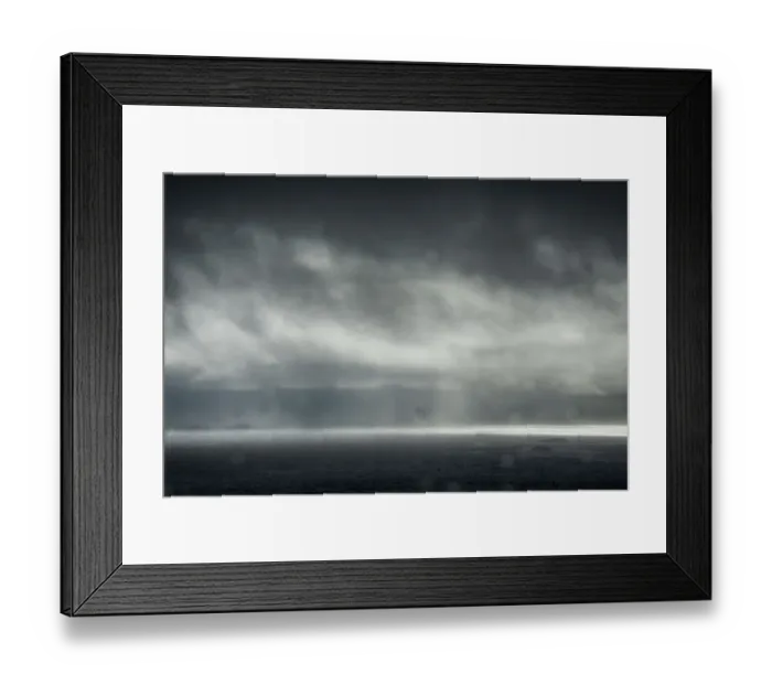 Framed Print : Abstract view over Sitka Sound, Alaska Framed Print : Abstract view over Sitka Sound, Alaska