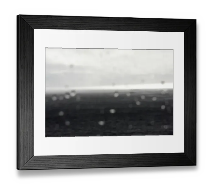Framed Print : Abstract view over Sitka Sound, Alaska Framed Print : Abstract view over Sitka Sound, Alaska