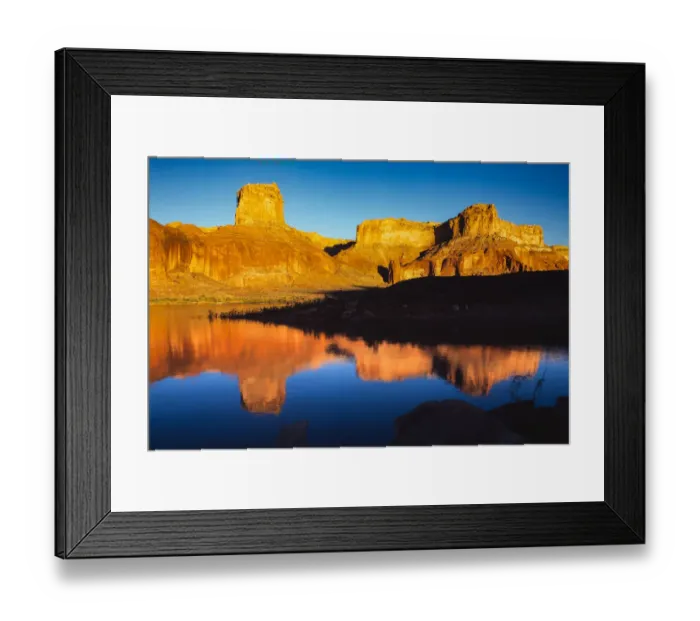 Framed Print : Reflection, Lake Powell National Recreation Area, Utah, Arizona Framed Print : Reflection, Lake Powell National Recreation Area, Utah, Arizona