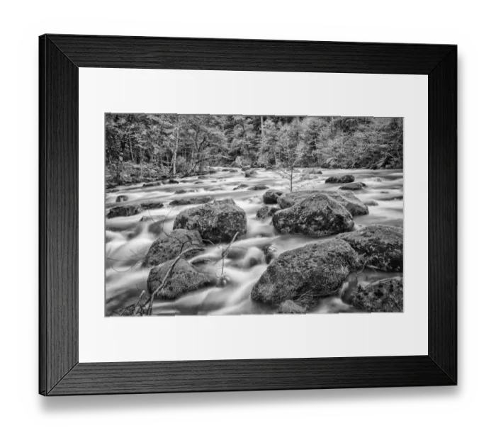 Framed Print : USA, California, Yosemite, Happy Isles