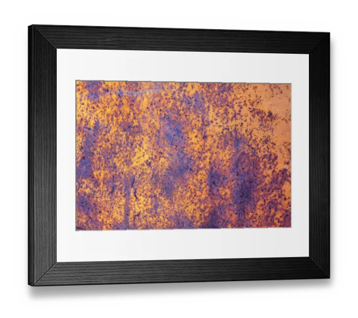 Framed Print : Rusted metal, California Framed Print : Rusted metal, California