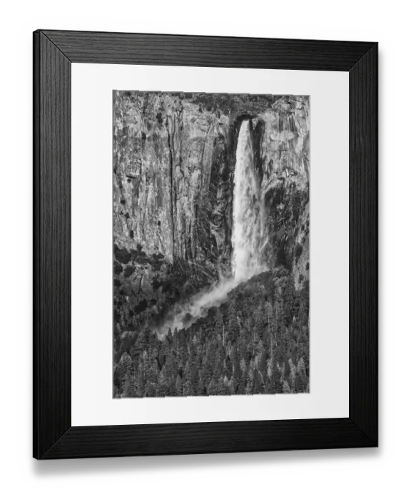 Framed Print : USA, California, Yosemite, Bridal Veil Falls Framed Print : USA, California, Yosemite, Bridal Veil Falls