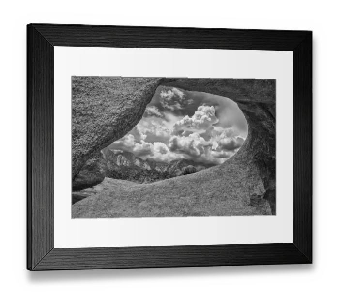 Framed Print : USA, Eastern Sierra, Mosaic Arch Framed Print : USA, Eastern Sierra, Mosaic Arch