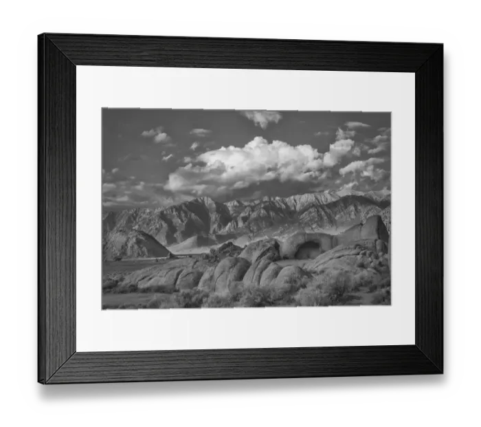 Framed Print : USA, Eastern Sierra, Alabama Hills Framed Print : USA, Eastern Sierra, Alabama Hills
