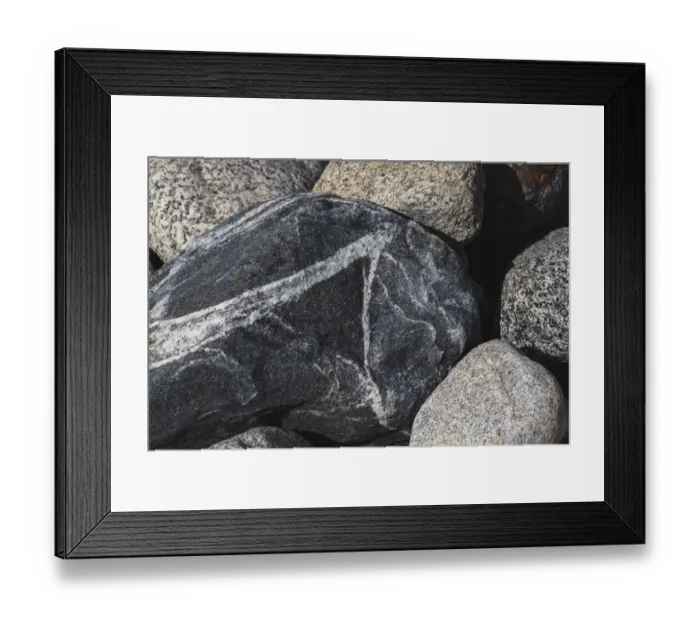 Framed Print : Hornblende granite rocks, California Framed Print : Hornblende granite rocks, California