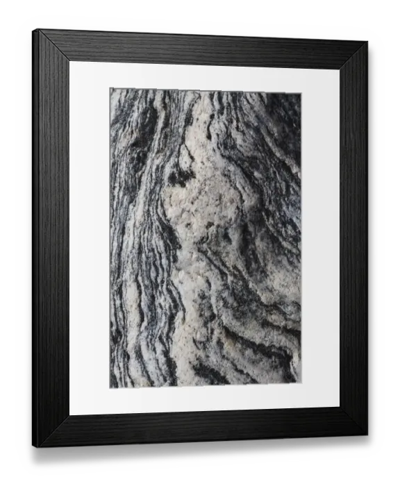 Framed Print : Hornblende granite rocks, California