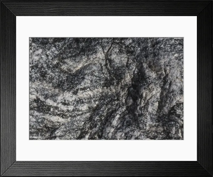 Framed Print : Hornblende granite rocks, California