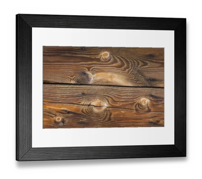 Framed Print : Old wood design, California Framed Print : Old wood design, California
