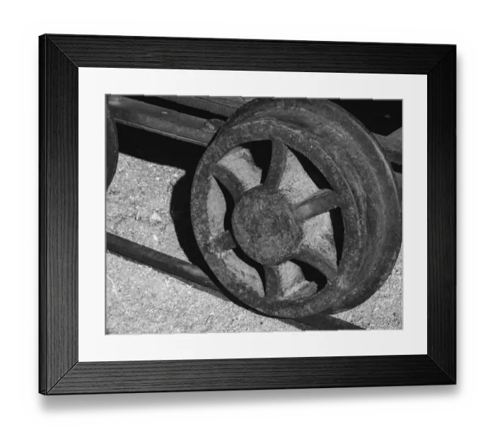 Framed Print : Rusted metal, California Framed Print : Rusted metal, California