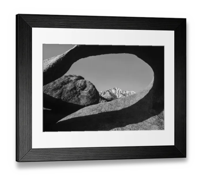 Framed Print : Arch, Alabama Hills National Recreation Area, Sierra Nevada Mountains, California Framed Print : Arch, Alabama Hills National Recreation Area, Sierra Nevada Mountains, California