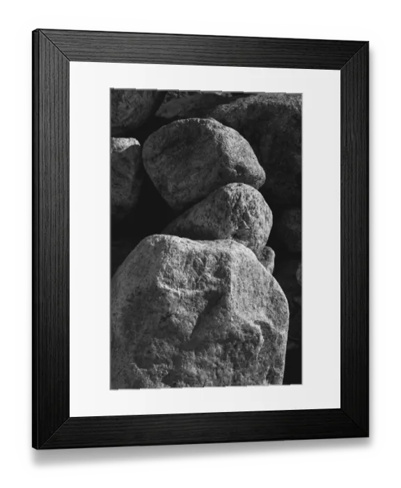 Framed Print : Hornblende granite rocks, California Framed Print : Hornblende granite rocks, California
