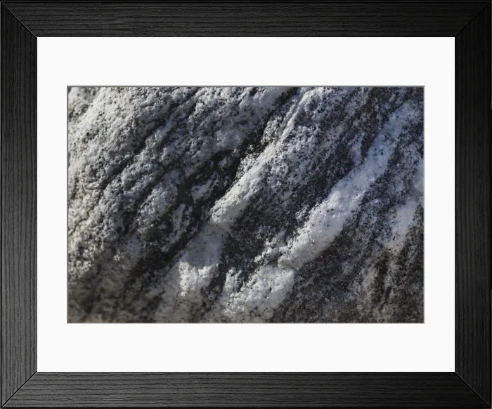 Framed Print : Hornblende granite rocks, California