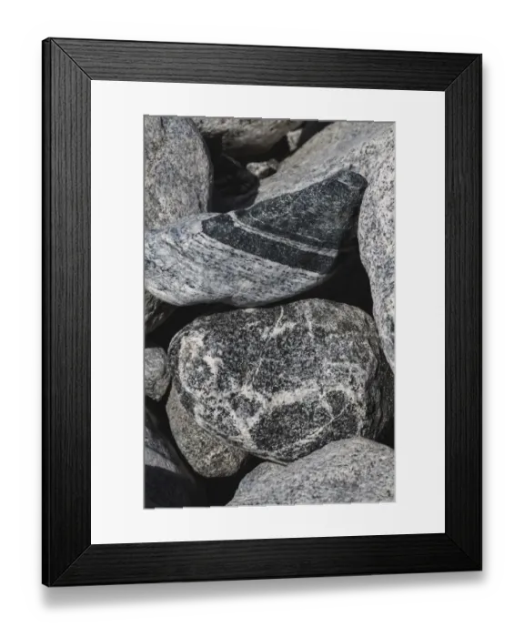 Framed Print : Hornblende granite rocks, California Framed Print : Hornblende granite rocks, California