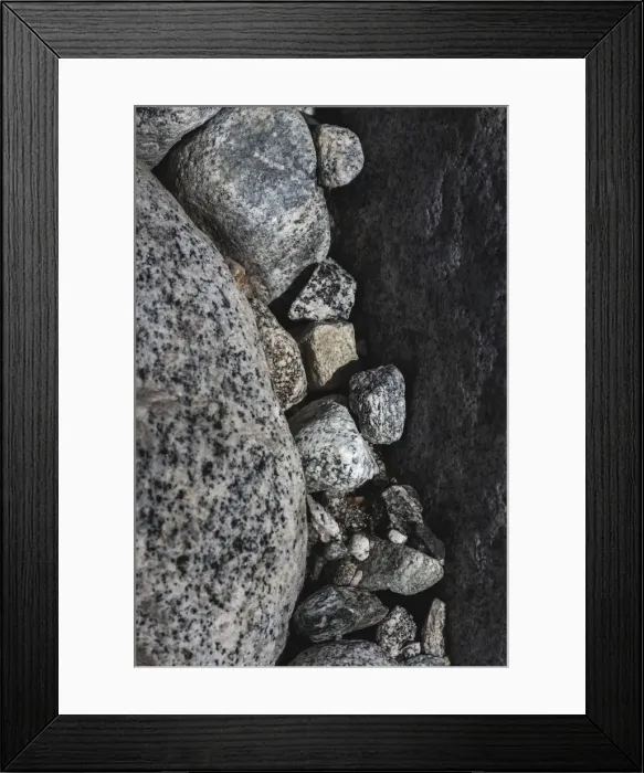 Framed Print : Hornblende granite rocks, California Framed Print : Hornblende granite rocks, California