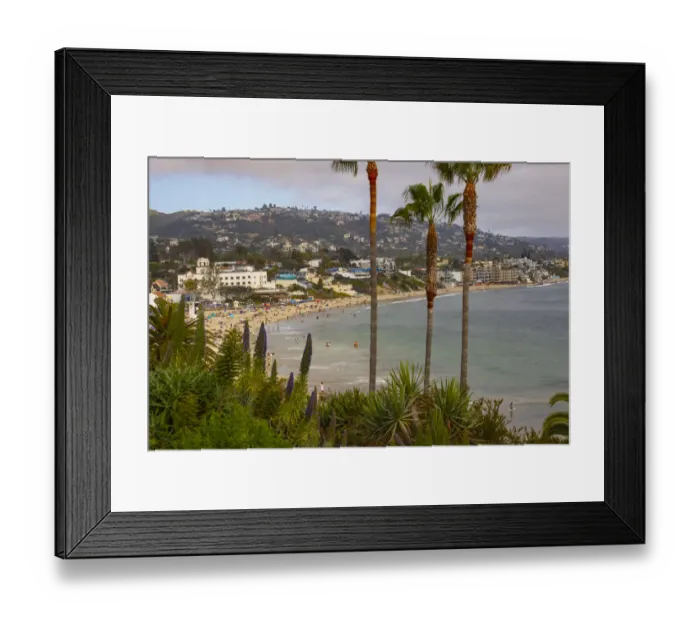 Framed Print : Beach resort town of Newport Beach, California Framed Print : Beach resort town of Newport Beach, California