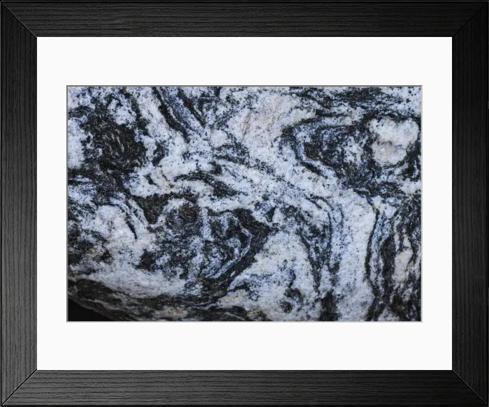 Framed Print : Hornblende granite rocks, California