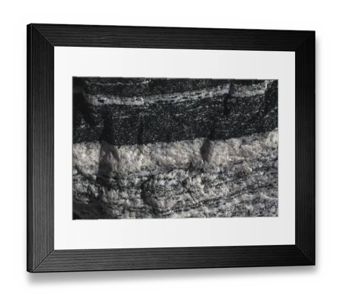 Framed Print : Hornblende granite rocks, California